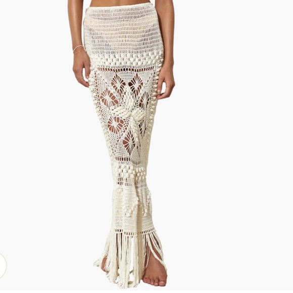 Flook the label crochet maxi skirt size small - Picture 9 of 9